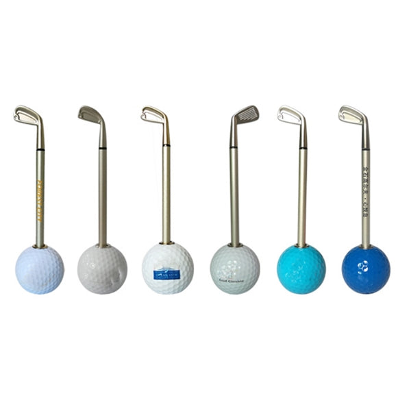 Golf pen with ball base