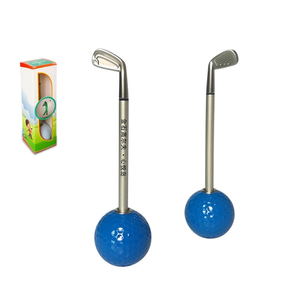Golf pen with ball base