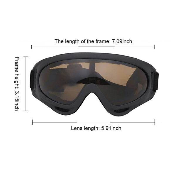 Ski Cross-Country Motorcycle Windproof Goggles
