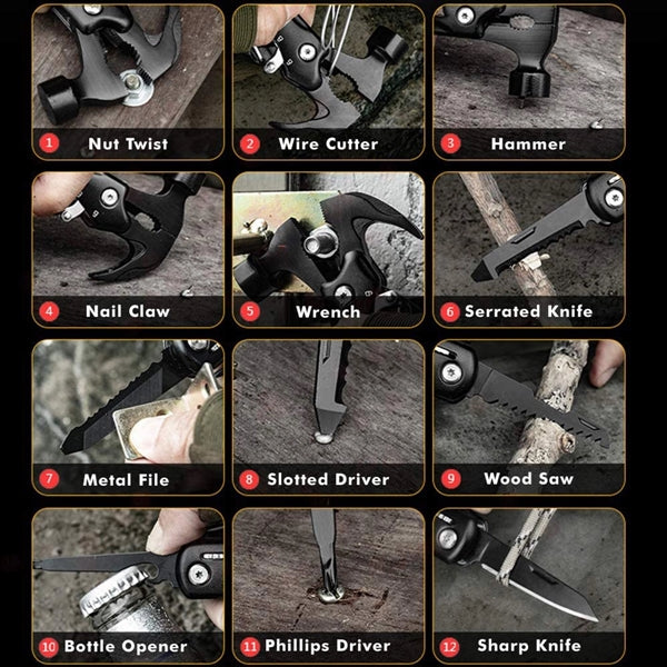 Multi-Functional Claw Hammer