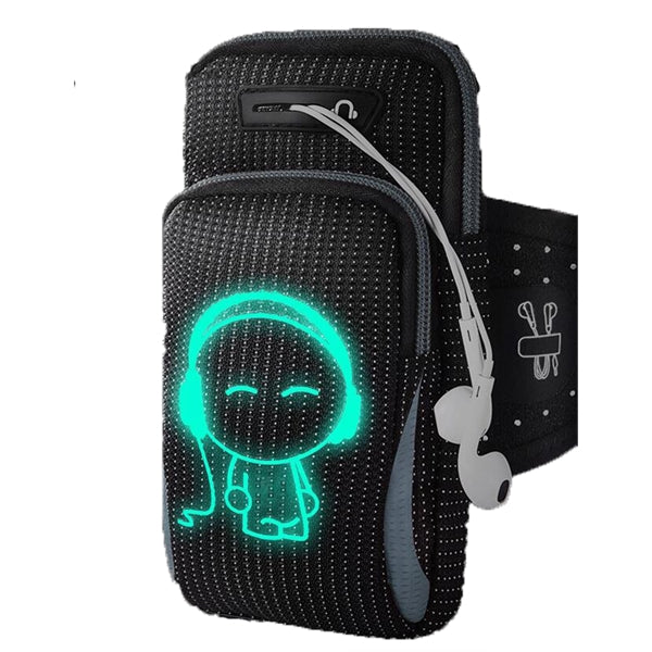 Outdoor sports running mobile phone arm bag