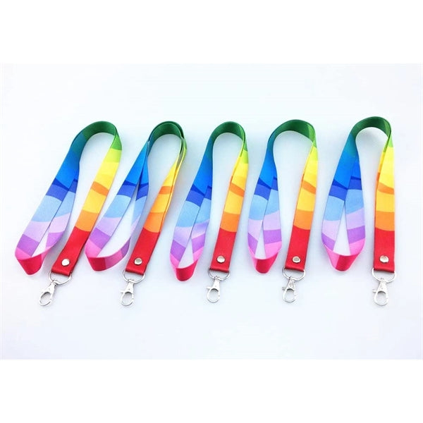 3/4" Dye Sublimated Polyester Lanyard with Lobster Claw