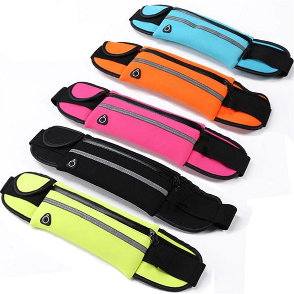 Neoprene Water-resistant Reflective Sports Waist Bag