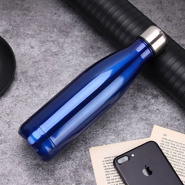 17 OZ Vacuum Wall Stainless Steel Cola Water Bottle Tumbler