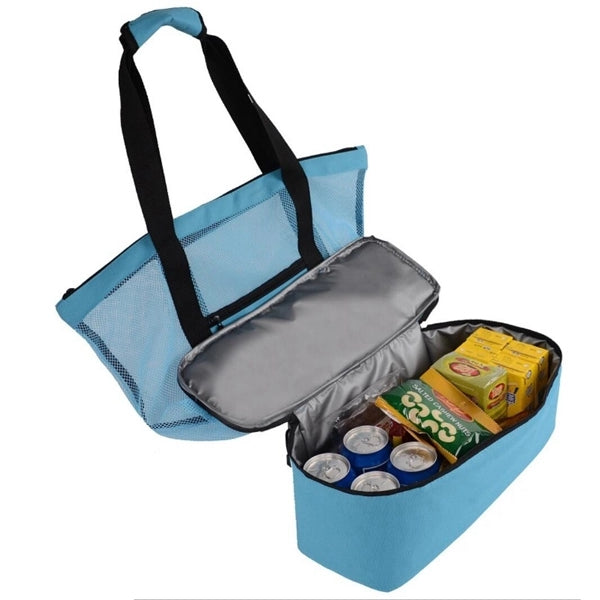 Large Mesh Boat Tote Bag & Cooler