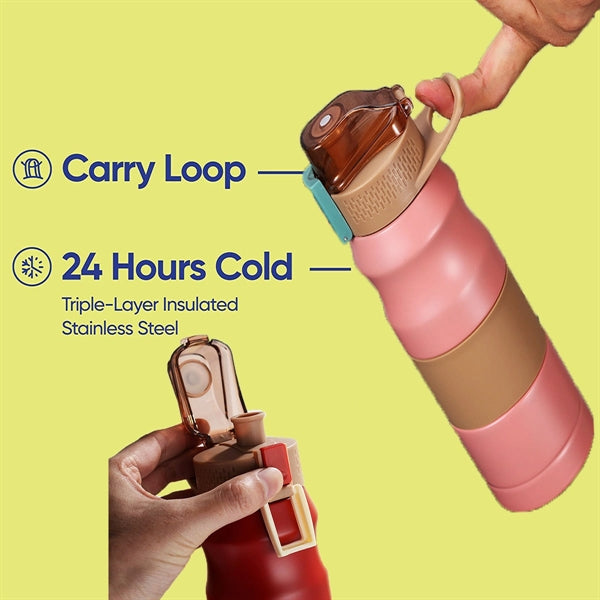 Insulated Stainless Steel Sport Water Bottle