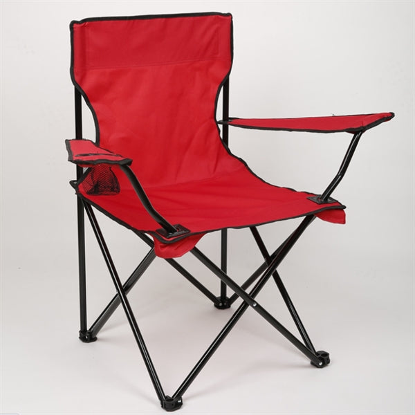 2 pieces of metal skeleton fabric camping chair with bag