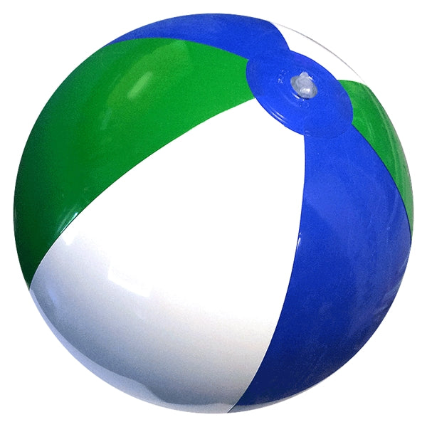 16"Inflatable Tri-Colored Beach Balls