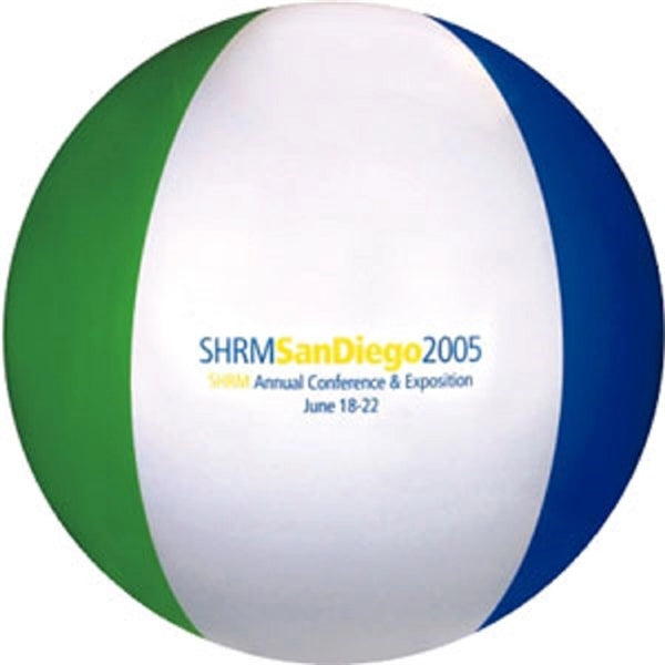 16"Inflatable Tri-Colored Beach Balls
