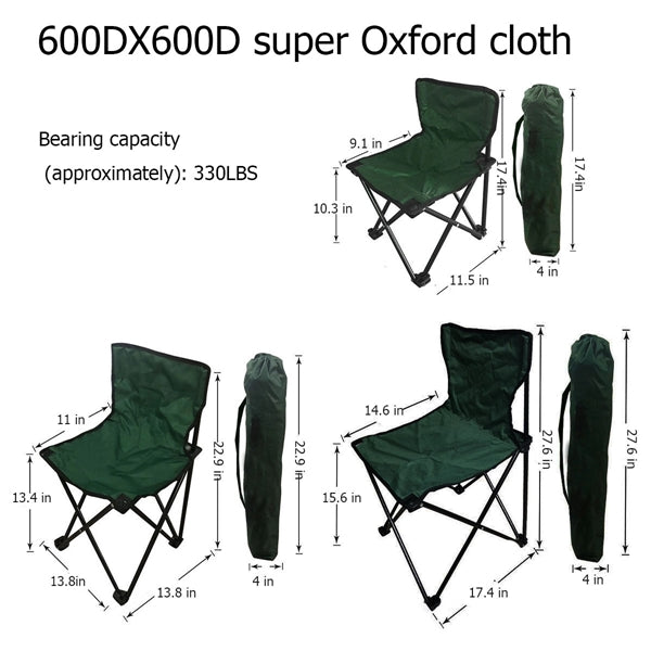 Folding Chair With Carrying Bag