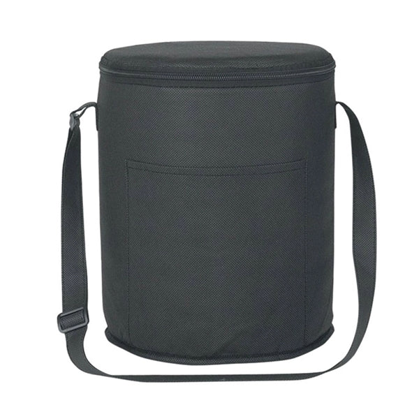 Collapsible Round Insulated Thermal Cooler Bag