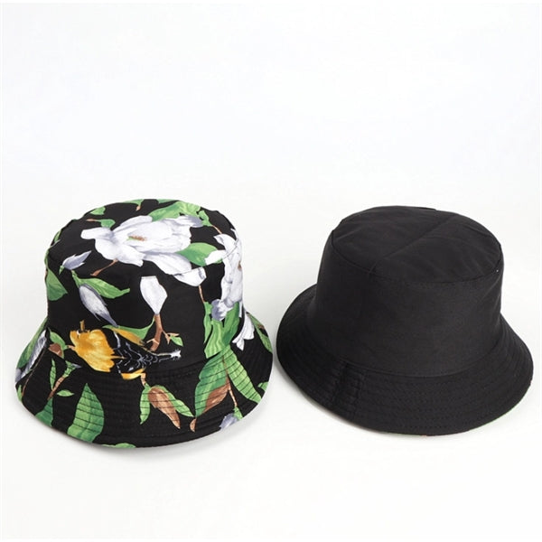 Folk Style Flower Fisherman Hat