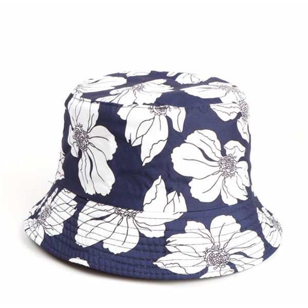 Folk Style Flower Fisherman Hat