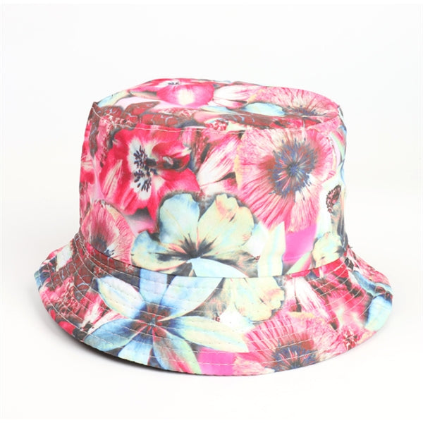 Folk Style Flower Fisherman Hat