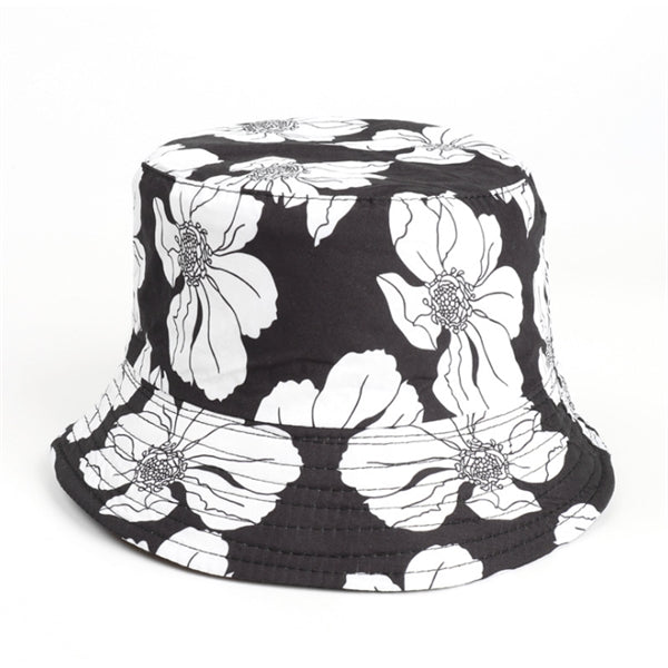 Folk Style Flower Fisherman Hat