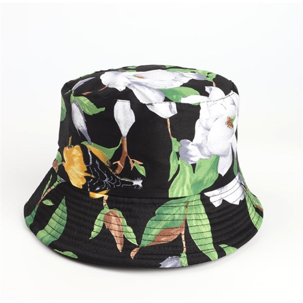 Folk Style Flower Fisherman Hat