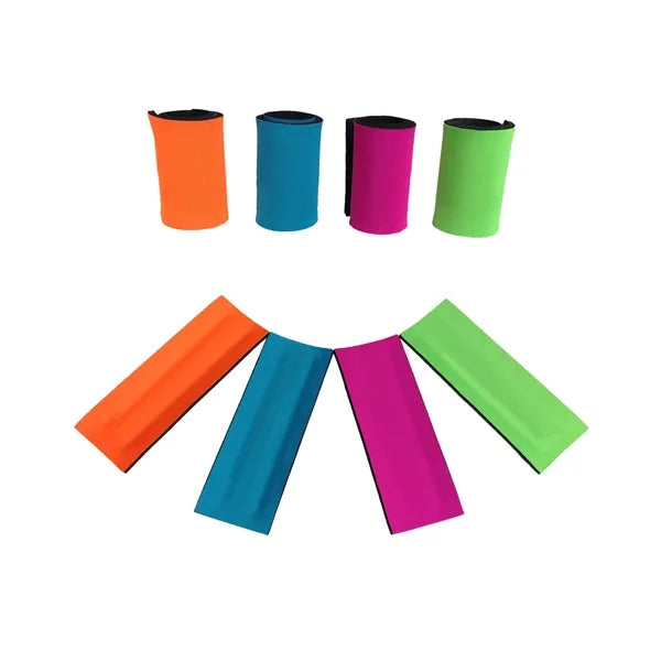 3.35 inch Height Neoprene Slap Wrap Can Holder