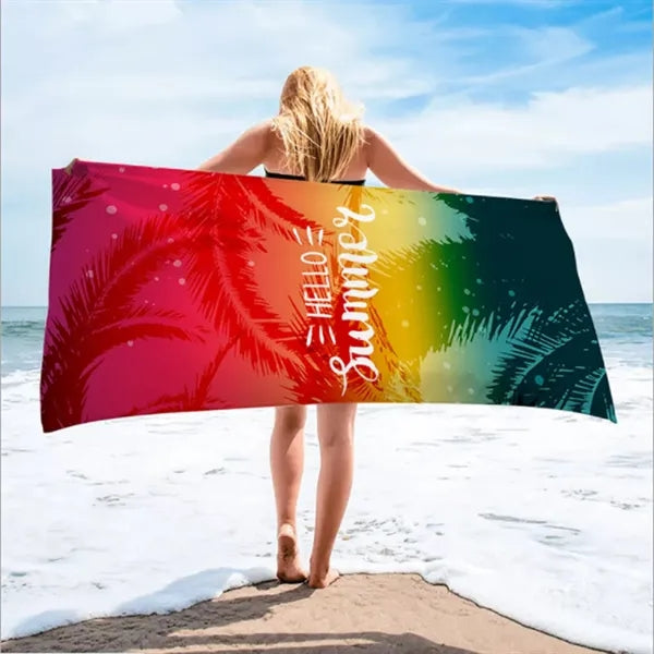 60'' x 30'' Full Color Beach Towel