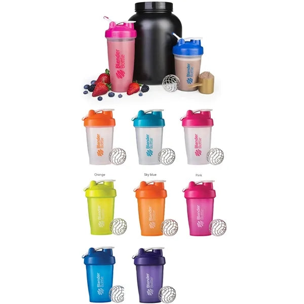 14oz Gym Protein Shaker Bottle With Handle