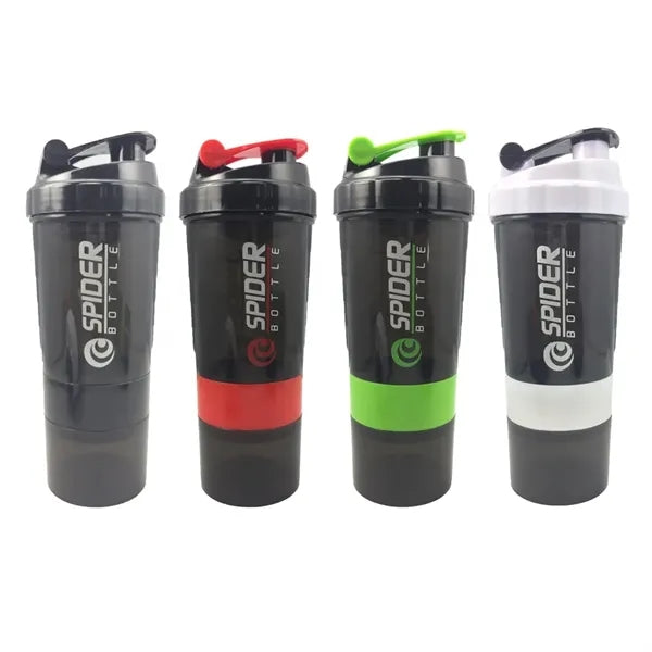 20oz 3 Layers Gym Protein Shaker Bottle
