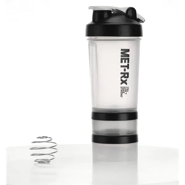 22oz 3 Layers Gym Protein Shaker Bottle
