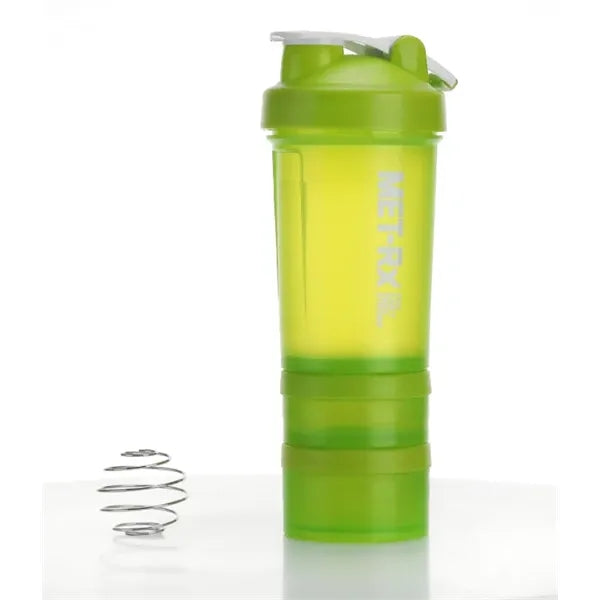 22oz 3 Layers Gym Protein Shaker Bottle