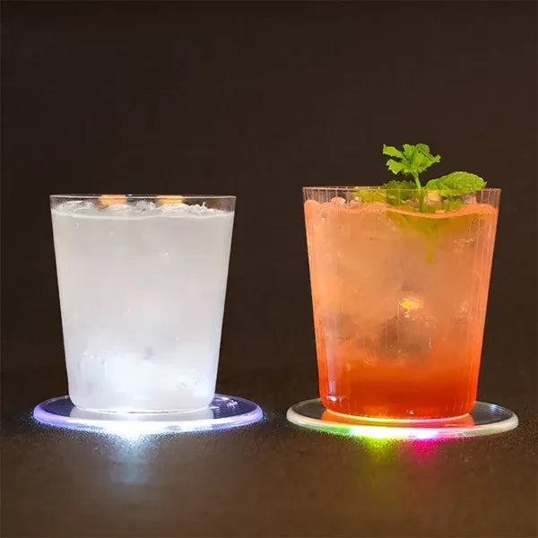LED bottle coaster