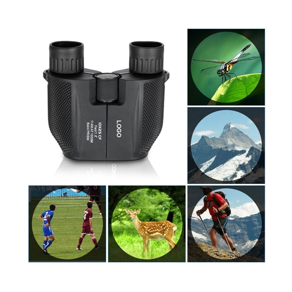12x25 Mini Compact Binoculars