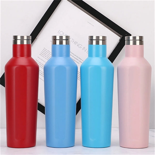Sports Water Bottle Travel Mug Stainless Steel Tumbler Flask