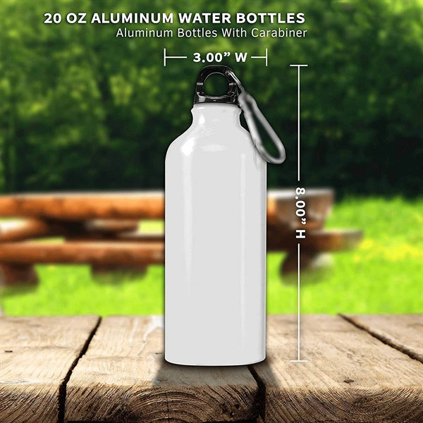 20oz Aluminum Sports Water Bottles Sublimation Mugs