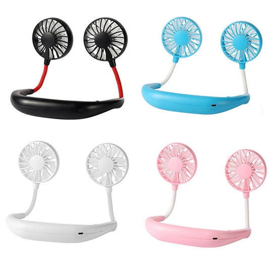 Lazy Hanging Neck USB Charging Portable Mini Fan
