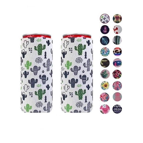12oz Neoprene Slim Tall Can Cooler