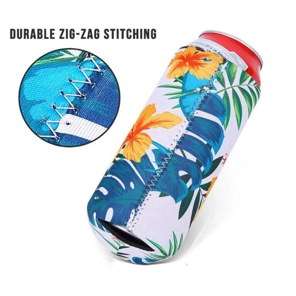 12oz Neoprene Slim Tall Can Cooler