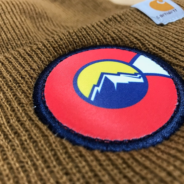 Carhartt CT104597 Beanie Cap Sublimated Embroidered Patch