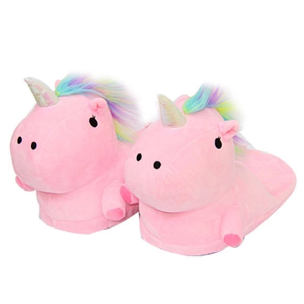 Half-pack Unicorn Cotton Slippers