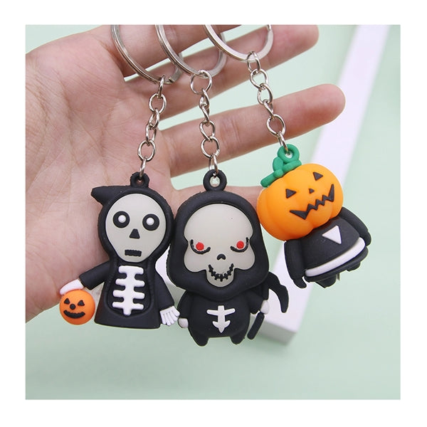 Halloween Christmas Gifts Ghost Skeleton Key Chain