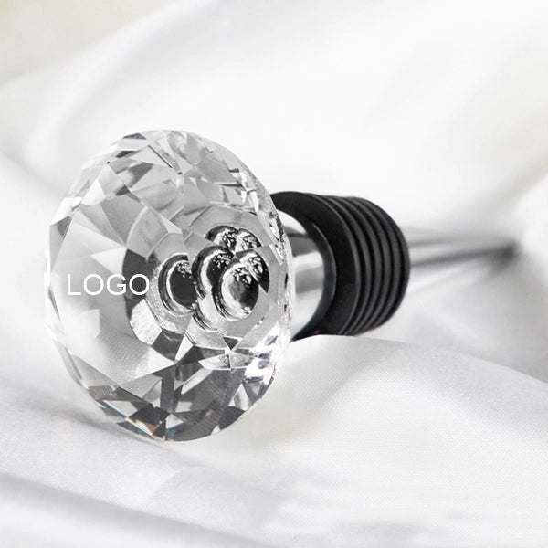 Crystal Diamond Wine Stopper