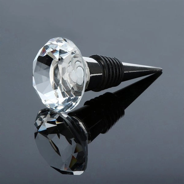 Crystal Diamond Wine Stopper