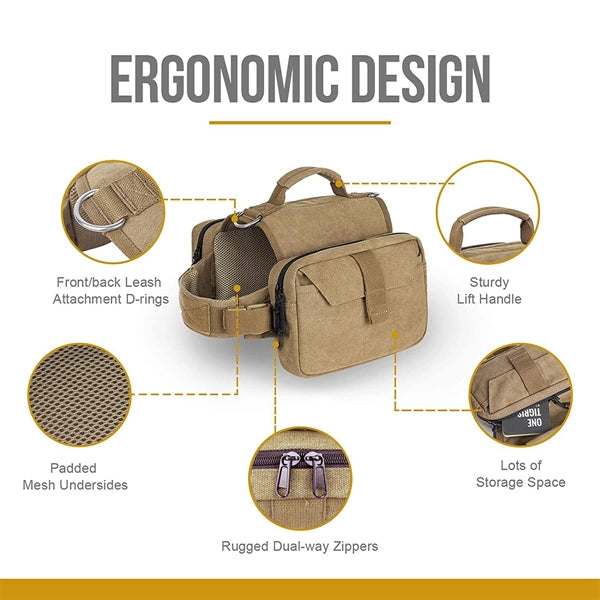 Dog Saddle Bag