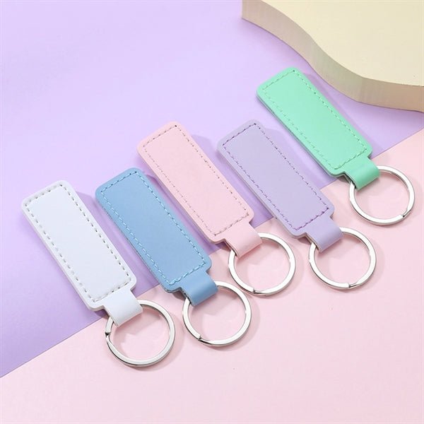Pu Leather Keychain