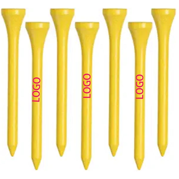 Wooden golf tee