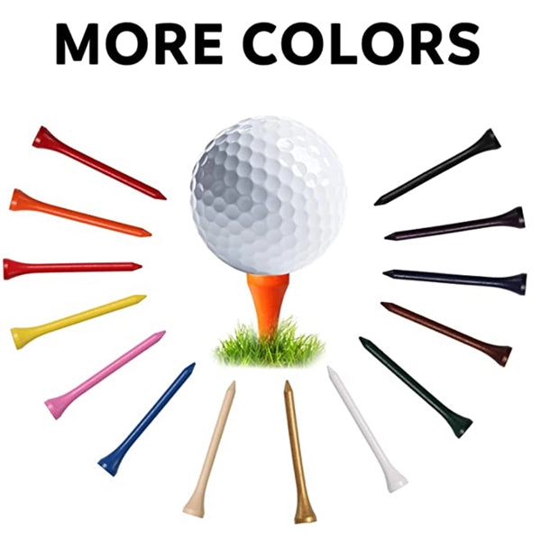 Wooden golf tee