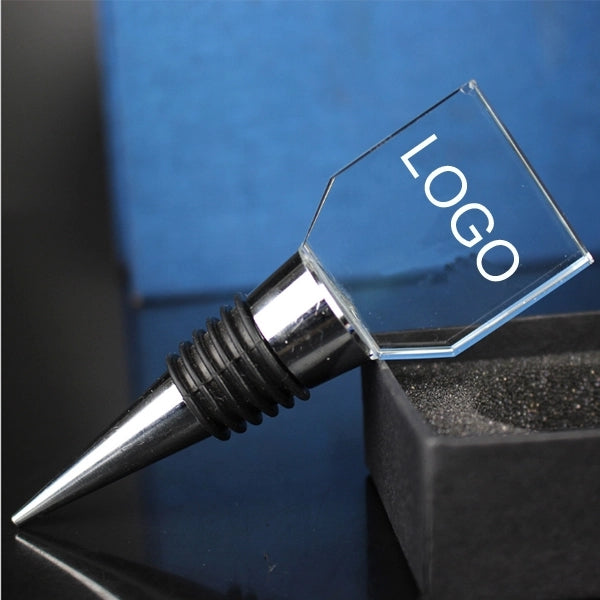 Optic Crystal Wine Stopper