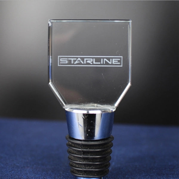 Optic Crystal Wine Stopper