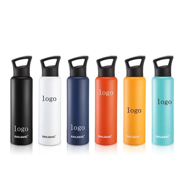 19.6 Oz eStainless Steel double wall Insulated Vacuum bottle