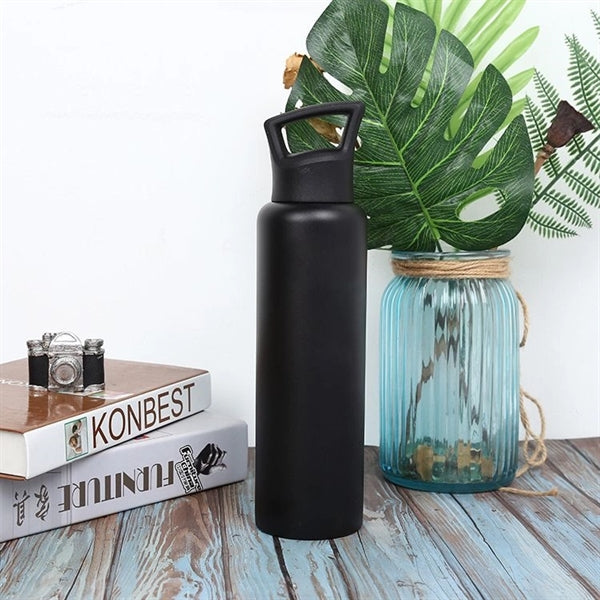 19.6 Oz eStainless Steel double wall Insulated Vacuum bottle