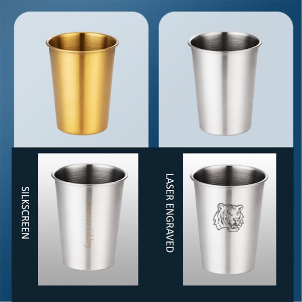 12oz Stainless Steel Pint Cups