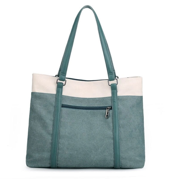 Women Tote Canvas BigCapacity Daily Shoulder bag