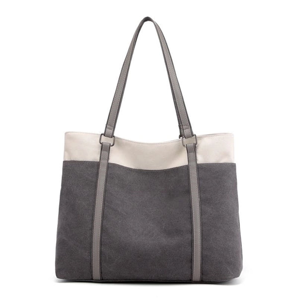 Women Tote Canvas BigCapacity Daily Shoulder bag