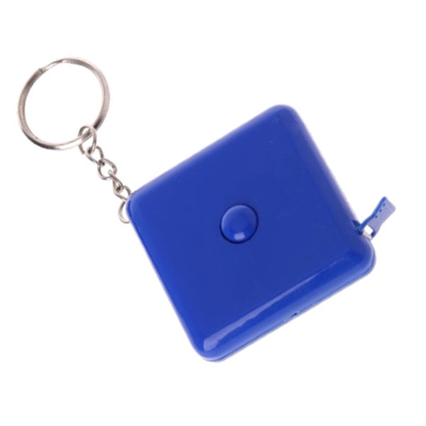 Tape Measure Plastic Keychain